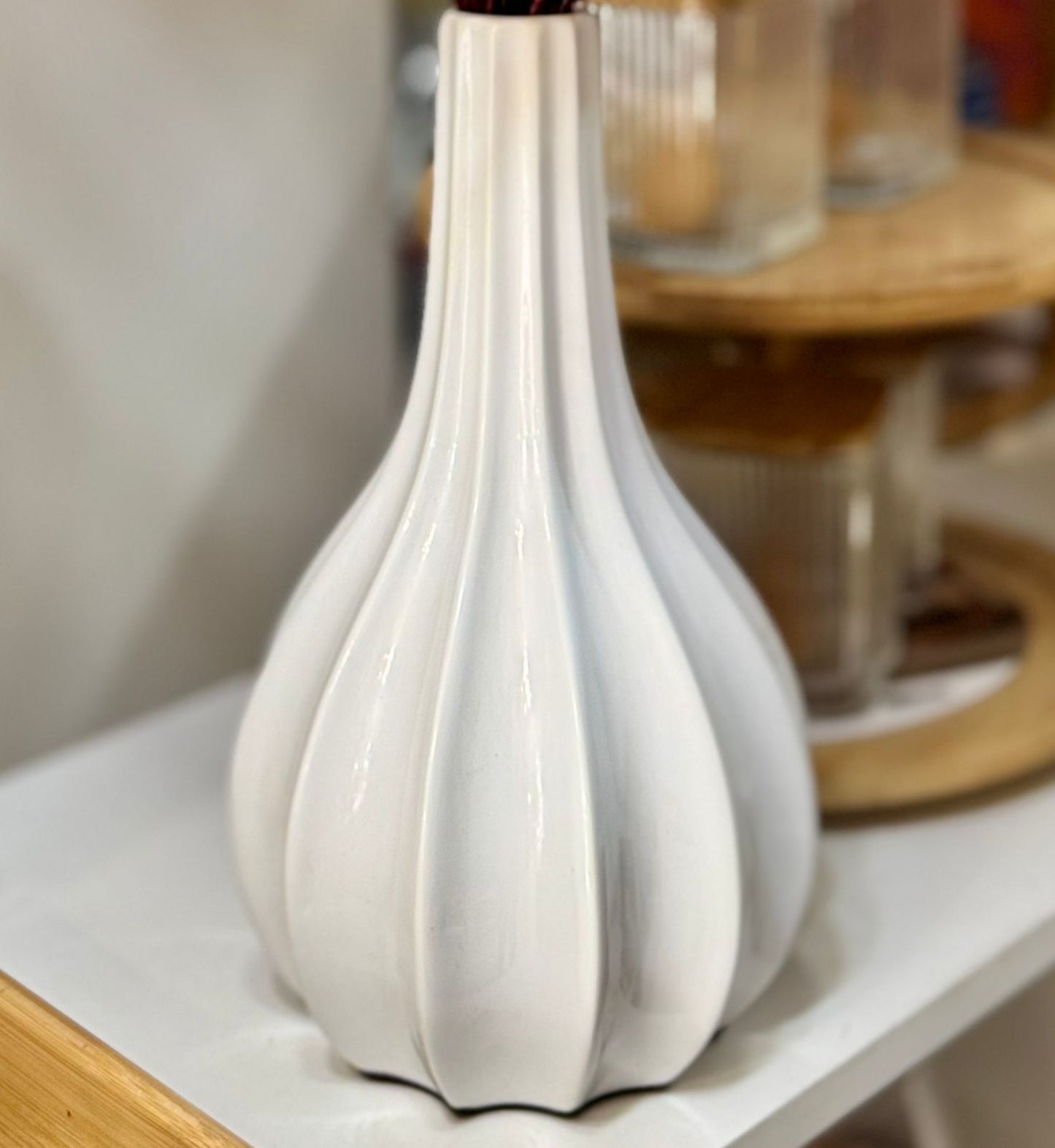 VASO INFINITY BRANCO SCALLA 29X24CM