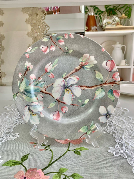 Prato de Sobremesa Alleanza Coleção Sakura Cerâmica - Cerâmica Alleanza