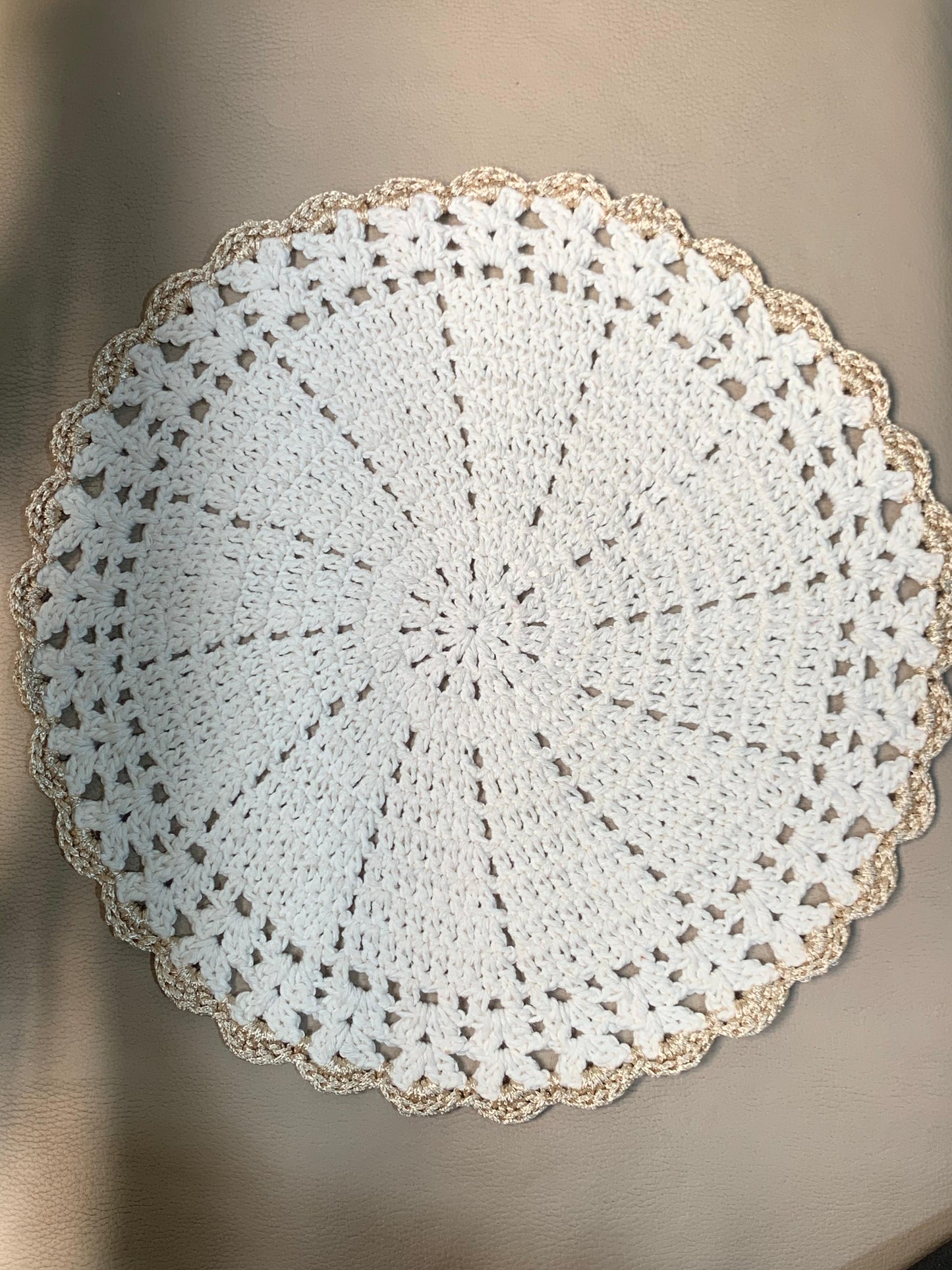 Jogos Americano de Crochê ( 6 peças )