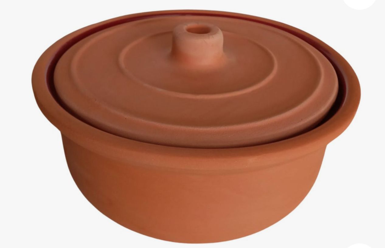 Caçarola Aldeia em Cerâmica com Tampa 2.5L 24x12cm - L'Hermitage
