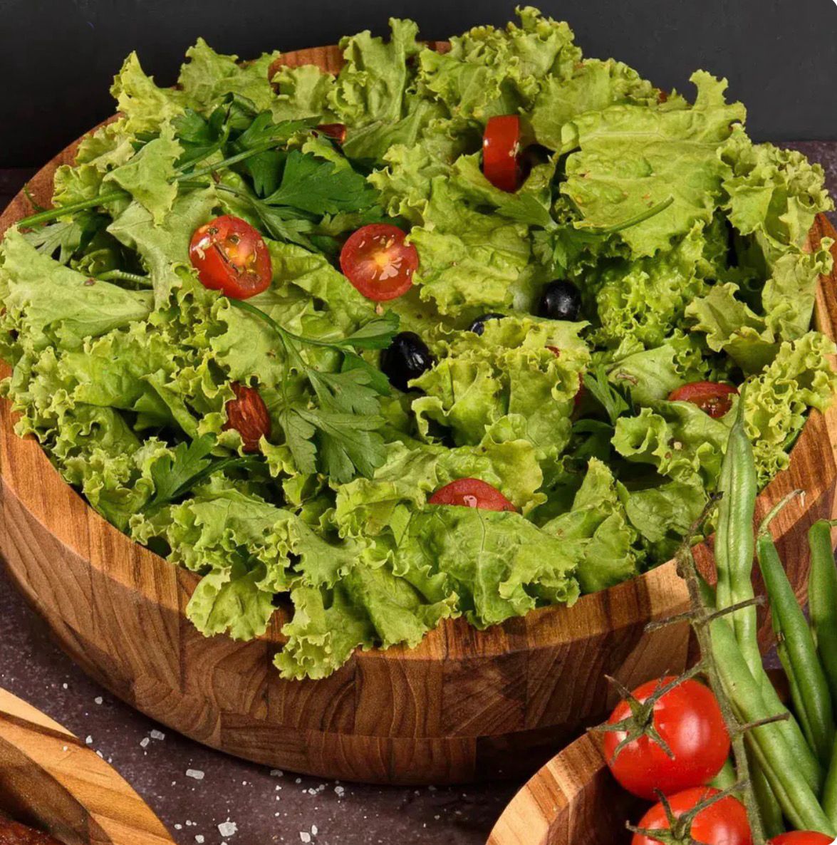 SALADEIRA MADEIRA TECA LAGUIOLE LA MAISON 25X6,5CM
