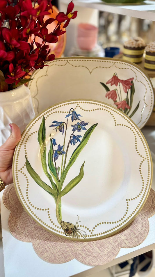 PRATO RASO DA LINHA BULBO  29CM   CERAMICA  ALLEANZA