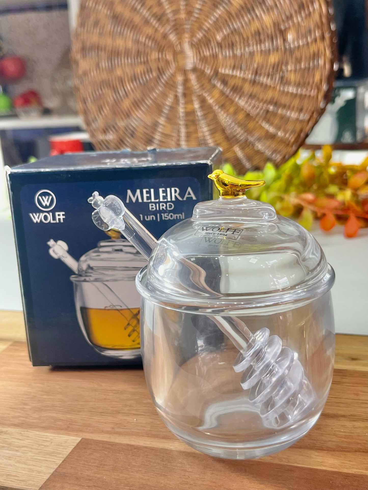 Meleira GOLD em Cristal WOLFF- 150ml