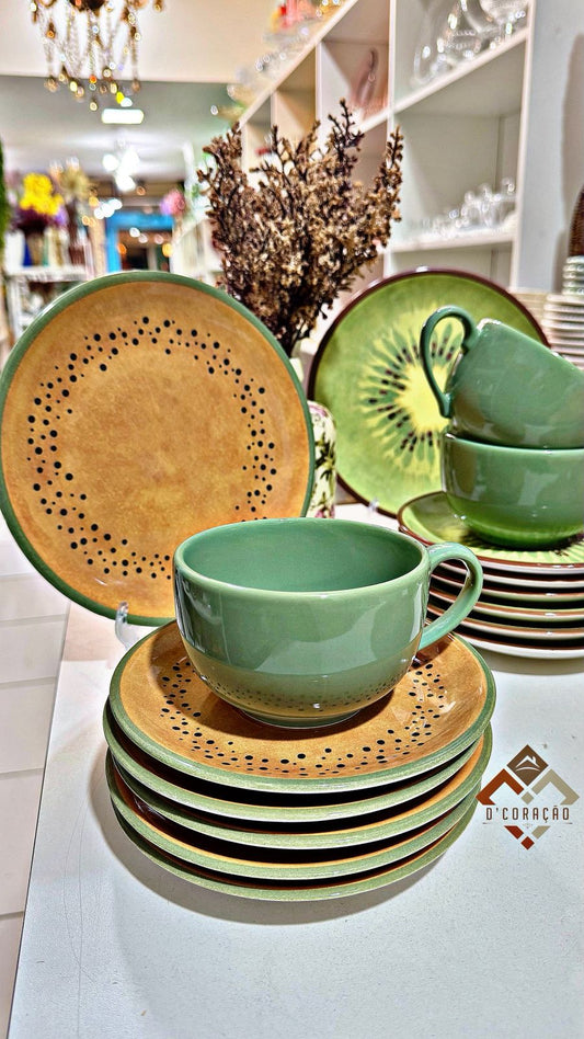 XICARA MAIS PIRES 250ML LINHA FRUTAS MAMÃO ALLEANZA