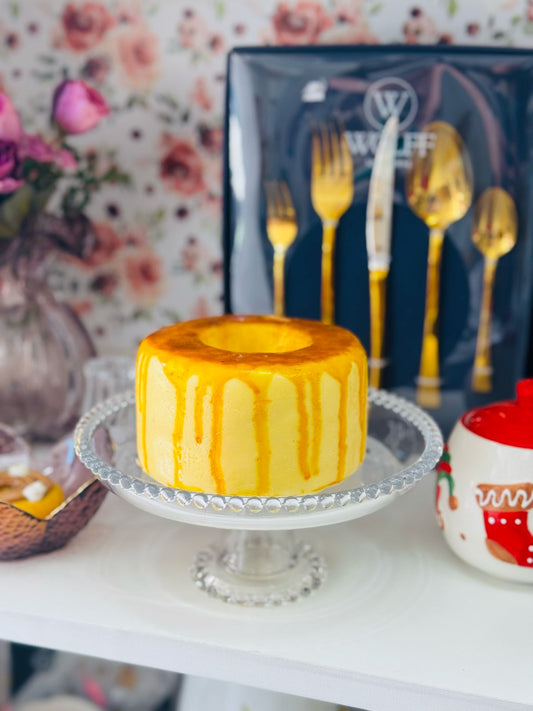 Prato para bolo em cristal