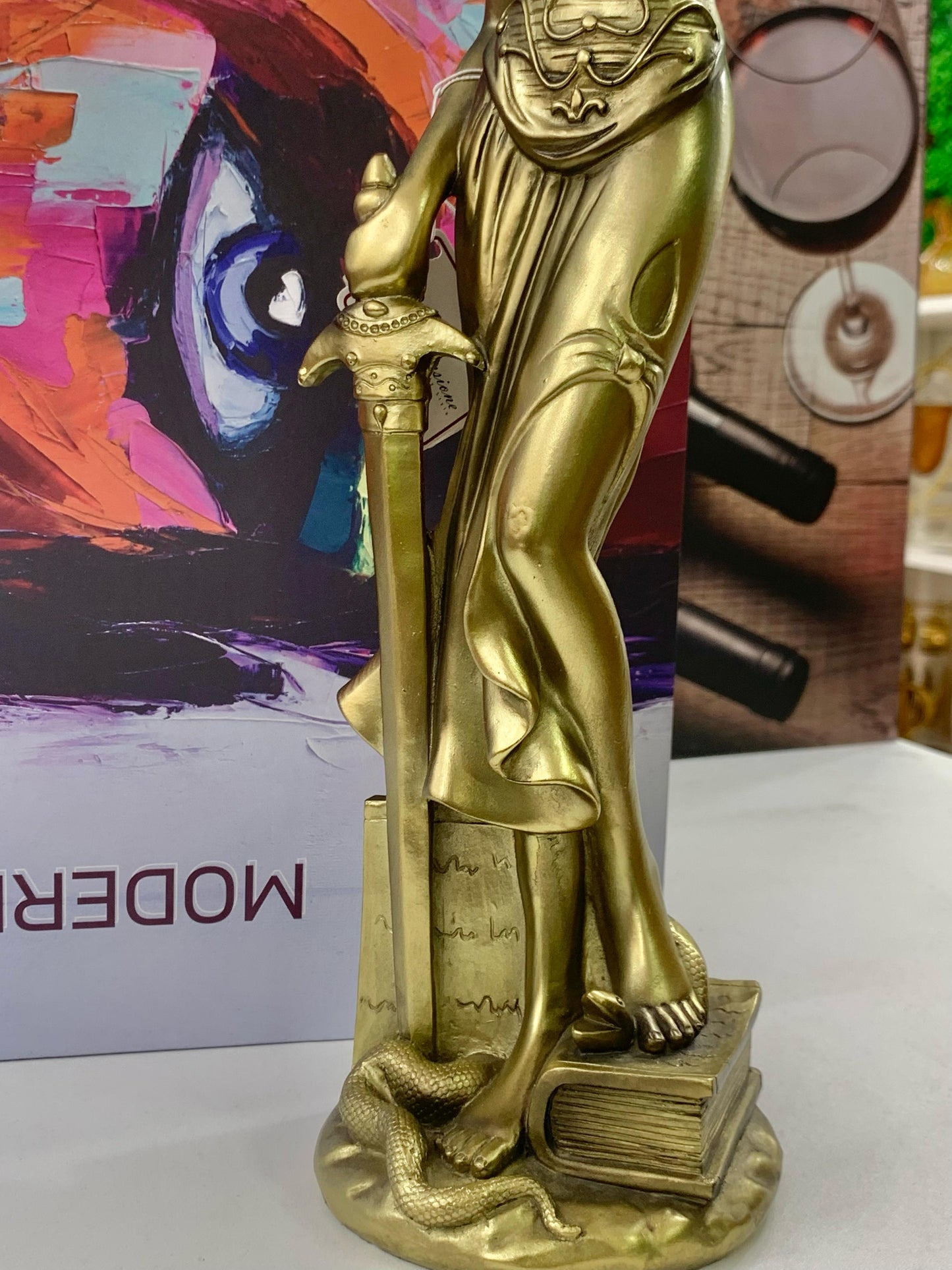 ESTÁTUA DAMA DA JUSTIÇA