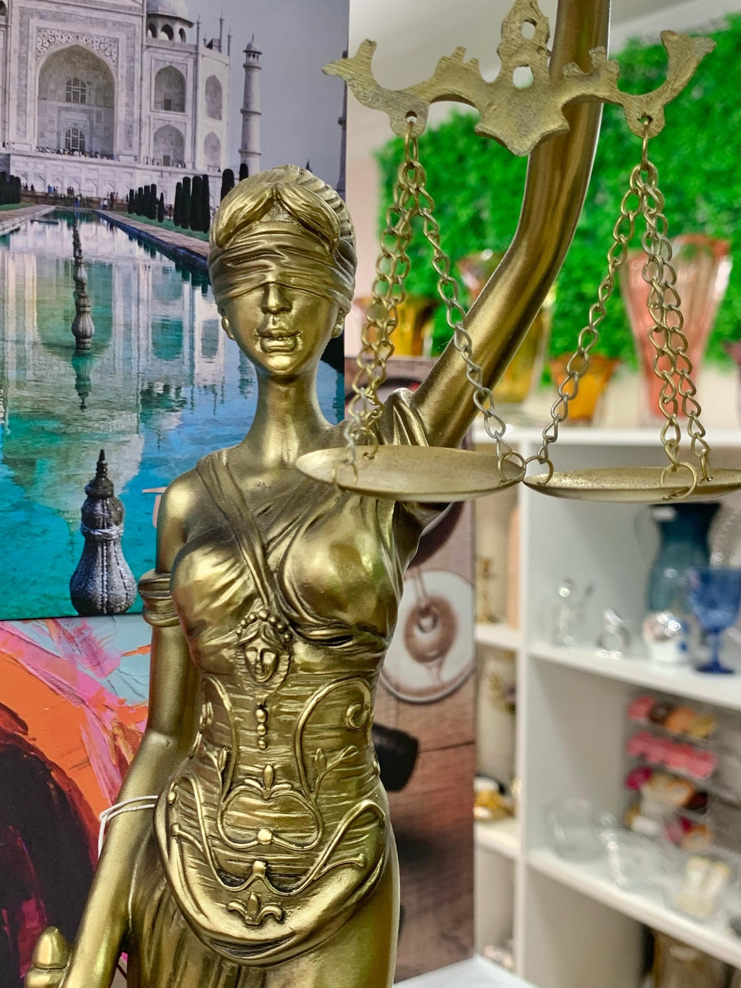 ESTÁTUA DAMA DA JUSTIÇA