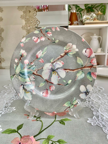 Prato de Sobremesa Alleanza Coleção Sakura Cerâmica - Cerâmica Alleanza