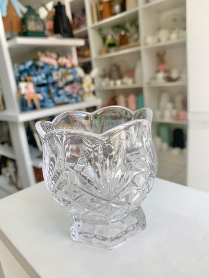 Porta Talheres em Cristal