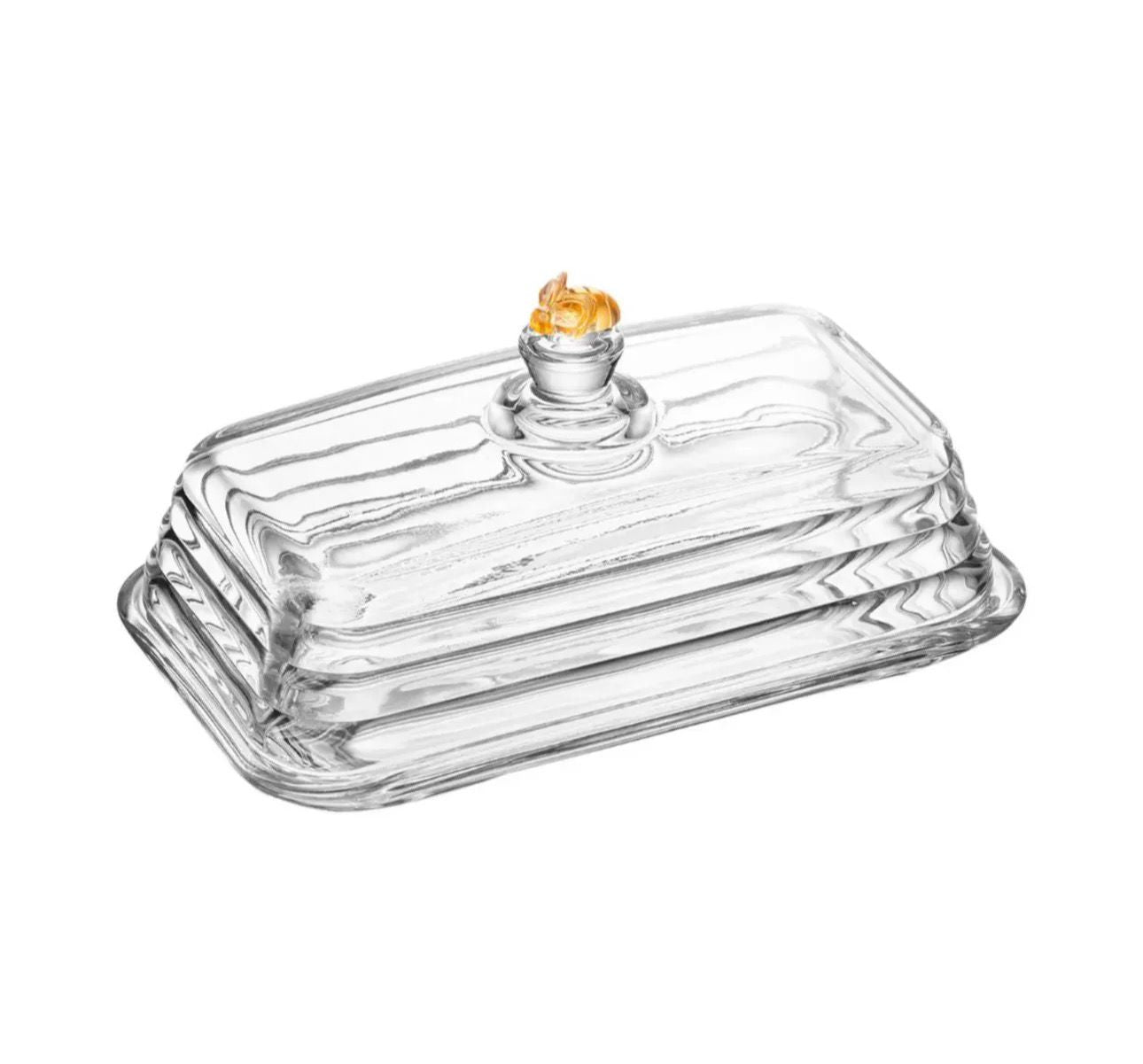 MANTEIGUEIRA COM TAMPA LITTLE BEE 18X9,5X9CM   LYOR