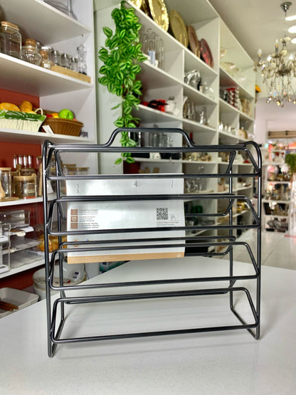 Organizador Para Cápsulas De Café - Compatível Três Corações, Future,  Aço Carbono Cromado 24x24x9cm