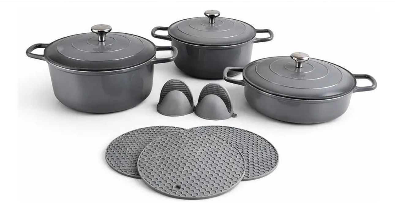 CONJUNTO CÇAROLAS COM INDEÇÃO AMALFI 08 PEÇAS
