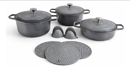 CONJUNTO CÇAROLAS COM INDEÇÃO AMALFI 08 PEÇAS