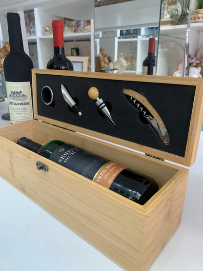 kit vinho com 5 peças