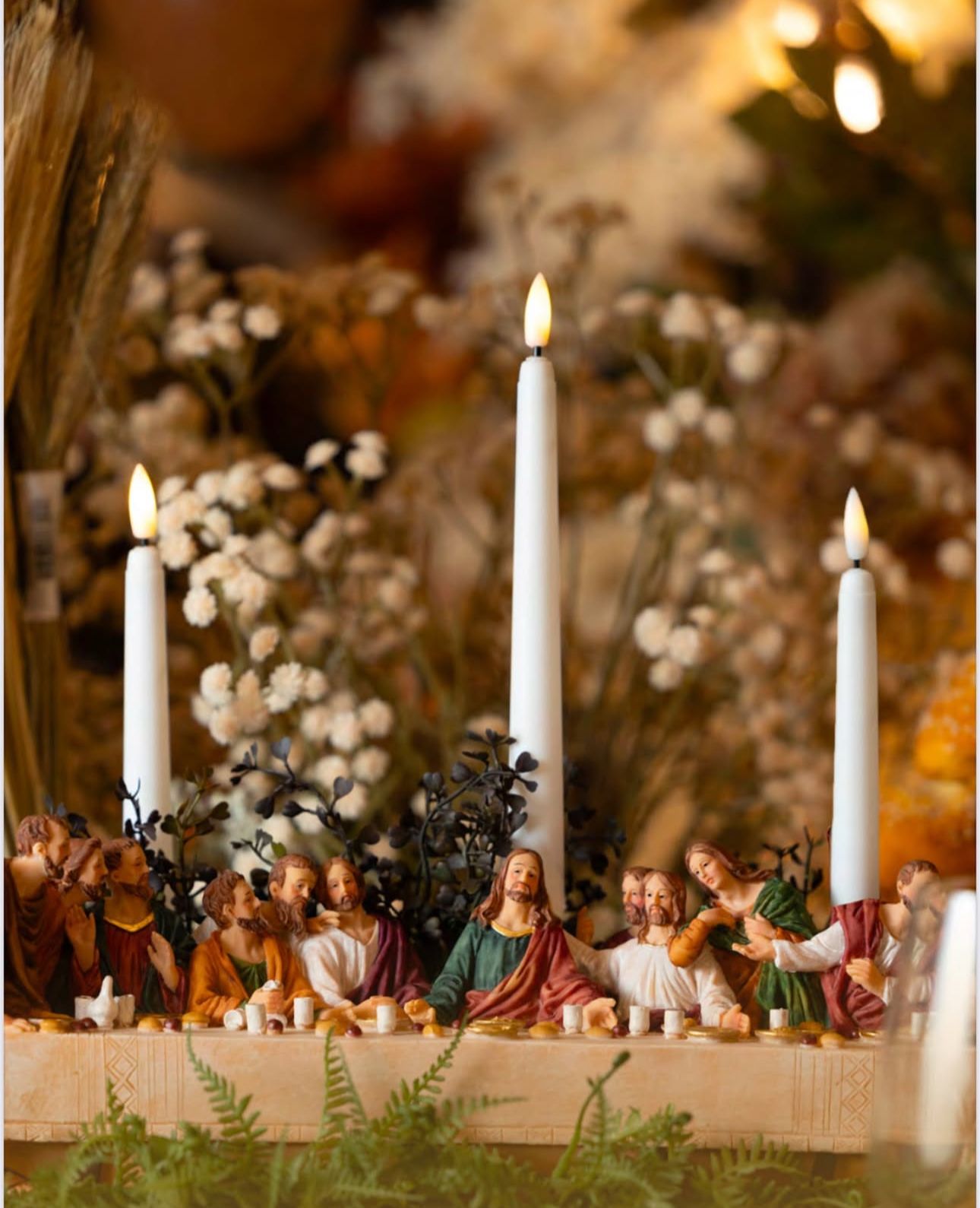 Santa ceia em Resina